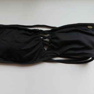 Black O'Neill Strapless Bikini Top